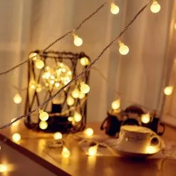 Unbranded Globe String Lights Battery Powered 6m 40led String Lights 8 Modes Waterproof With Remote For Christmas Wedding Garden Party Decoration 10 Unbranded Globe String Lights Battery Powered 6m 40led String Lights 8 Modes Waterproof With Remote For Christmas Wedding Garden Party Decoration -Piha myymälä 584928740 max