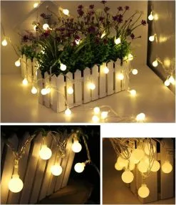 Unbranded Globe String Lights Battery Powered 6m 40led String Lights 8 Modes Waterproof With Remote For Christmas Wedding Garden Party Decoration 11 Unbranded Globe String Lights Battery Powered 6m 40led String Lights 8 Modes Waterproof With Remote For Christmas Wedding Garden Party Decoration -Piha myymälä 584928761 max