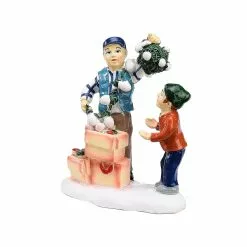 Unbranded Christmas Collection Ornaments Village Houses Town Xmas Ornamnet Resin Creative Fairytale Garden Battery Operate -Piha myymälä 592885834 max