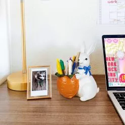 Unbranded Vases Flowerpot Garden Statue Bunny Figurine Cute Resin Creative High Quality Rabbit Outdoor Art Dcor Sculpture -Piha myymälä 606474795 max