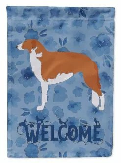 Windsocks Carolines Treasures Ck6126gf Borzoi Russian Greyhound Welcome Flag Garden Size