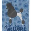 Windsocks Carolines Treasures Ck6166gf Poodle Welcome Flag Garden Size -Piha myymälä 623412859 max