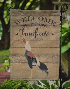 Windsocks Carolines Treasures Ck6782gf Kulang Chicken Welcome Flag Garden Size -Piha myymälä 623412956 max