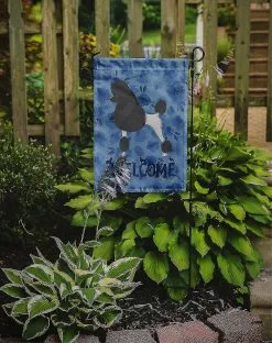Windsocks Carolines Treasures Ck6166gf Poodle Welcome Flag Garden Size -Piha myymälä 623413047 max