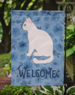 Windsocks Carolines Treasures Ck5022gf Burmilla #2 Cat Welcome Flag Garden Size -Piha myymälä 623413749 max