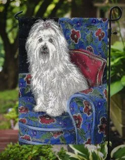 Windsocks Carolines Treasures Ppp3079gf Coton De Tulear Royalty Flag Garden Size -Piha myymälä 623414020 max