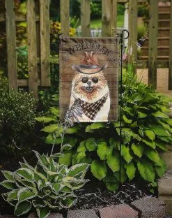 Windsocks Carolines Treasures Ck6324gf Pomeranian Country Dog Flag Garden Size -Piha myymälä 623415326 max