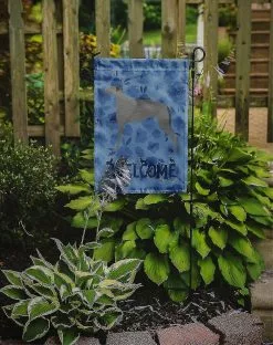 Windsocks Carolines Treasures Ck6123gf Scottish Deerhound Welcome Flag Garden Size -Piha myymälä 623415389 max