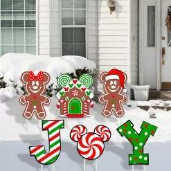 Unbranded Set Of 6 Christmas Garden Signs Xmas Decor -Piha myymälä 629088840 max