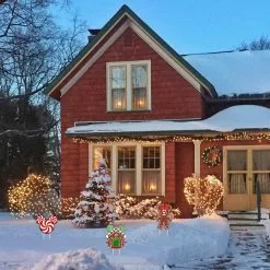 Unbranded Set Of 6 Christmas Garden Signs Xmas Decor -Piha myymälä 629088981 max