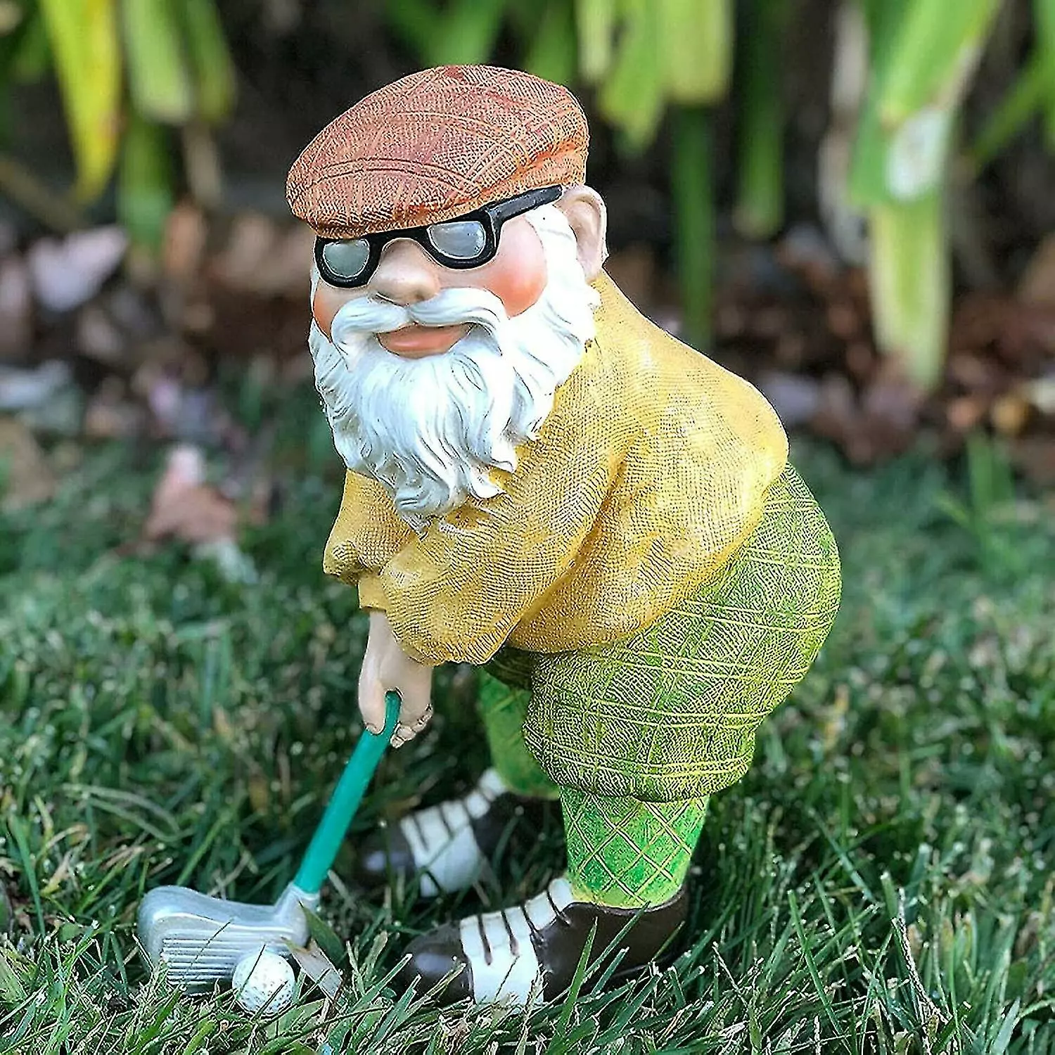 Unbranded Garden Gnome, Garden Decorative Figurines, Garden Gnomes Funny For Outside, Gnomes Playing Golf, Can Be Used As A Gift Or Decoration Astonishing 5 Unbranded Garden Gnome, Garden Decorative Figurines, Garden Gnomes Funny For Outside, Gnomes Playing Golf, Can Be Used As A Gift Or Decoration Astonishing - Image 3