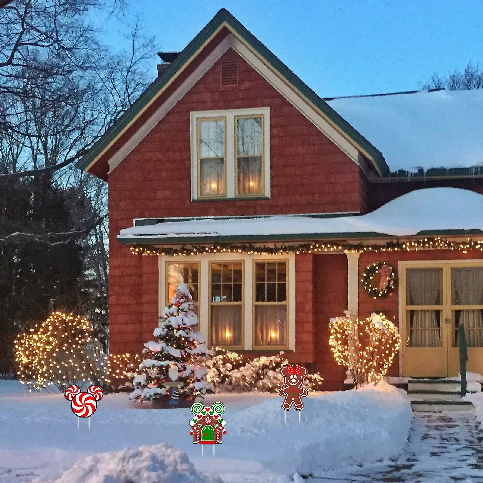 Unbranded Set Of 6 Christmas Garden Signs Xmas Decor 6 Unbranded Set Of 6 Christmas Garden Signs Xmas Decor - Image 4