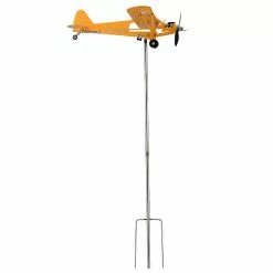 Unbranded Ulkona Metallilentokone Weathervane Garden Wind Spinner Indicator Tuulimylly -Piha myymälä 632548677 max