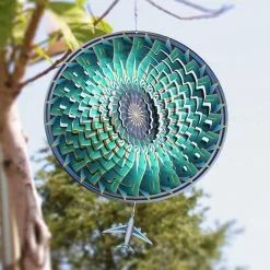 Unbranded Colorful 3D Wind Spinner Airplane Stainless Steel Wind Chime For Garden 9 Unbranded Colorful 3D Wind Spinner Airplane Stainless Steel Wind Chime For Garden -Piha myymälä 640465272 max