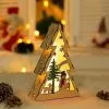 Qeen Christmas Decoration Cabin, Christmas Tree For Christmas Wedding Party Family Garden 20 * 14cm -Piha myymälä 640497687 max