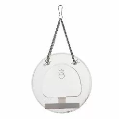 Bird Feeders Bird Feeder Hanging For Garden Yard Decoration Hexagon Shaped With Roof