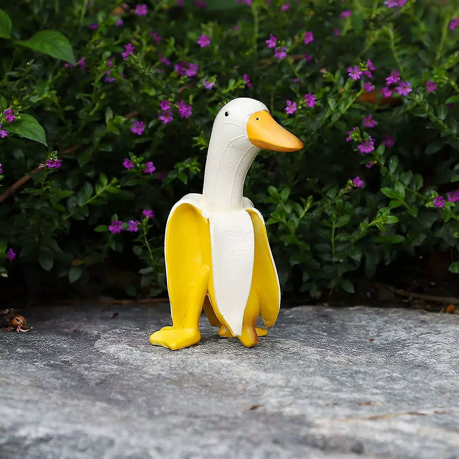 Garden Decor Statues Figurines Ornaments, Creative Resin Banana Duck Garden Gnomes, Personalized Duck Statues For Home, Patio, Lawn, Yard, Office, Out 5 Garden Decor Statues Figurines Ornaments, Creative Resin Banana Duck Garden Gnomes, Personalized Duck Statues For Home, Patio, Lawn, Yard, Office, Out - Image 3