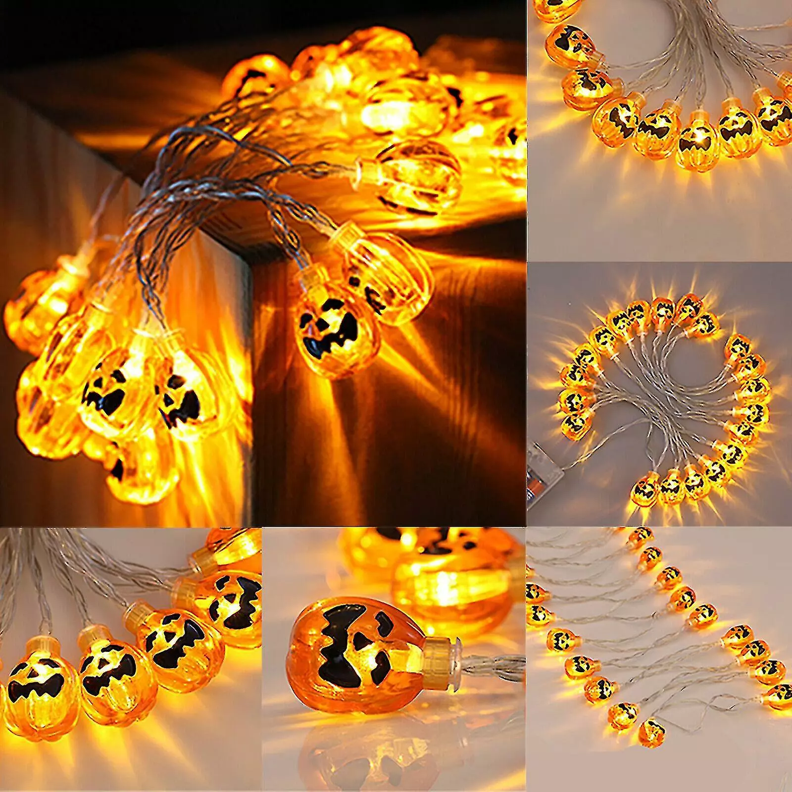 Unbranded Halloween Led String Lights Fairy Lamps Outdoor Garden Party Home Decor 4 Unbranded Halloween Led String Lights Fairy Lamps Outdoor Garden Party Home Decor - Image 2