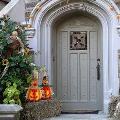 Unbranded Halloween Foam Pumpkin Lantern Pumpkin Flashing Lantern Light Up Decoration Haunted House Decorative Props Garden Decor Halloween Party Supplies2pcso -Piha myymälä 643264408 max