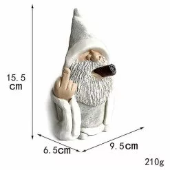 Statues Smoking Dwarf Statue Garden Gnome Resin Figurine Outdoor Ornaments Patio Yard Decor -Piha myymälä 643390333 max