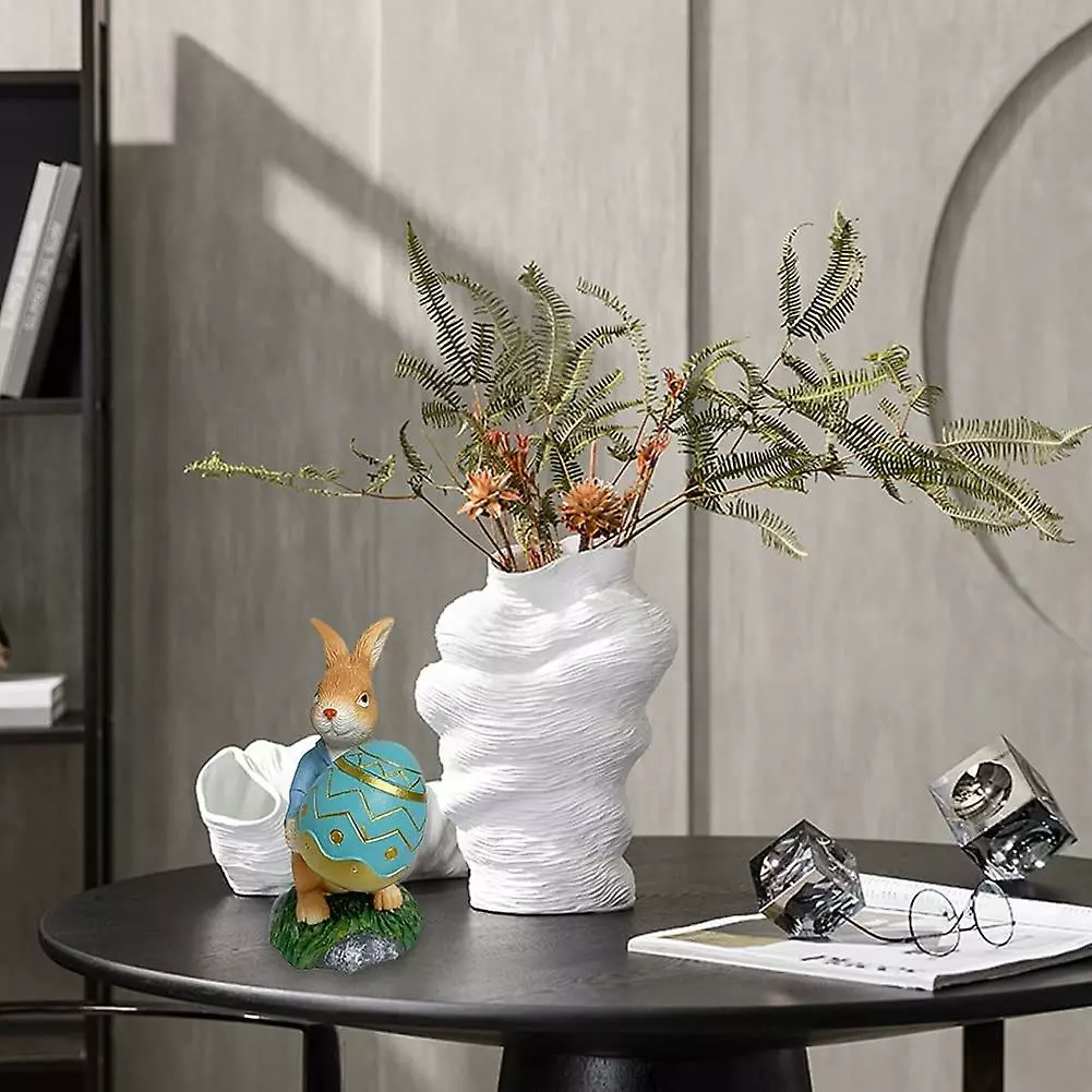 Unbranded Easter Bunny Decorations, Easter Decorations, Resin Easter Bunny Statue Garden Statue Rabbit Figurin 5 Unbranded Easter Bunny Decorations, Easter Decorations, Resin Easter Bunny Statue Garden Statue Rabbit Figurin - Image 3