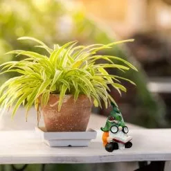 Unbranded Solar Light Statue Resin Gnome Crafts Ornaments Garden Decoration Gnome Reading Resin Crafts Ornamen -Piha myymälä 643398476 max