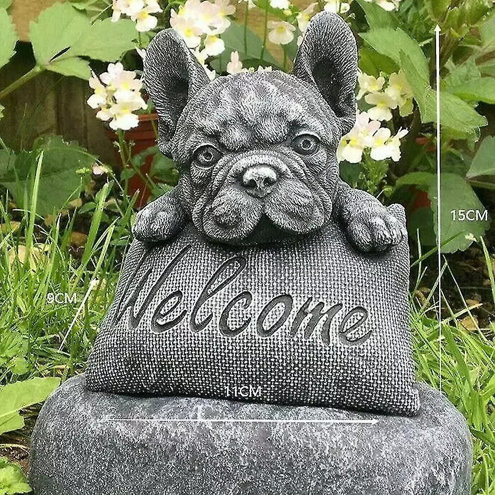 Unbranded Bulldog Resin Statue, Animal French Bulldog Decorative Statue Sculpture, Garden Decoration 5 Unbranded Bulldog Resin Statue, Animal French Bulldog Decorative Statue Sculpture, Garden Decoration - Image 3