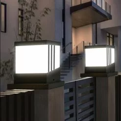 Unbranded Outdoor Waterproof Pillar Light Automatic Solar Charging During The Day For Building Corridors Garden Gates 9 Unbranded Outdoor Waterproof Pillar Light Automatic Solar Charging During The Day For Building Corridors Garden Gates -Piha myymälä 643979494 max