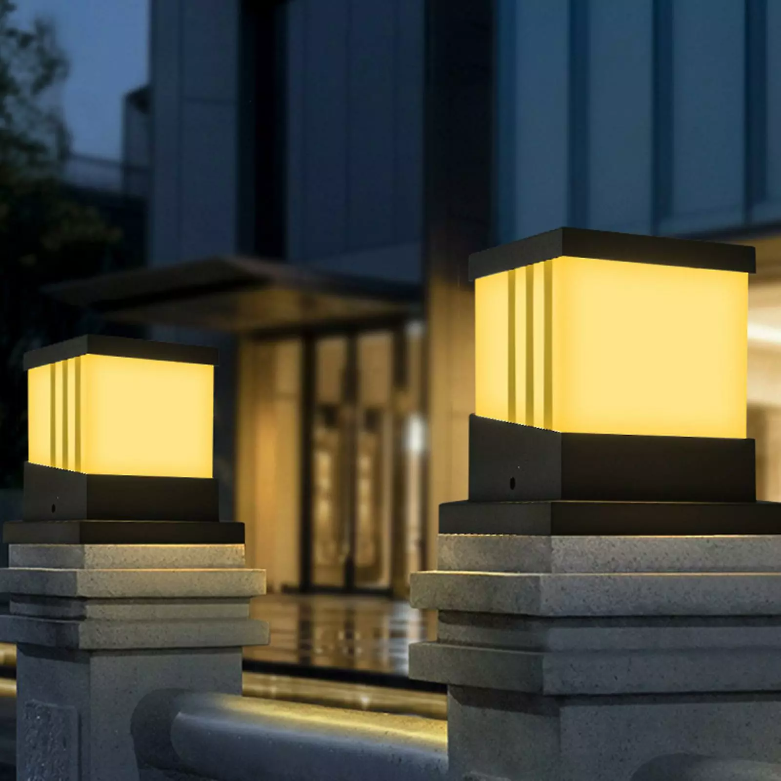 Unbranded Outdoor Waterproof Pillar Light Automatic Solar Charging During The Day For Building Corridors Garden Gates 6 Unbranded Outdoor Waterproof Pillar Light Automatic Solar Charging During The Day For Building Corridors Garden Gates - Image 4