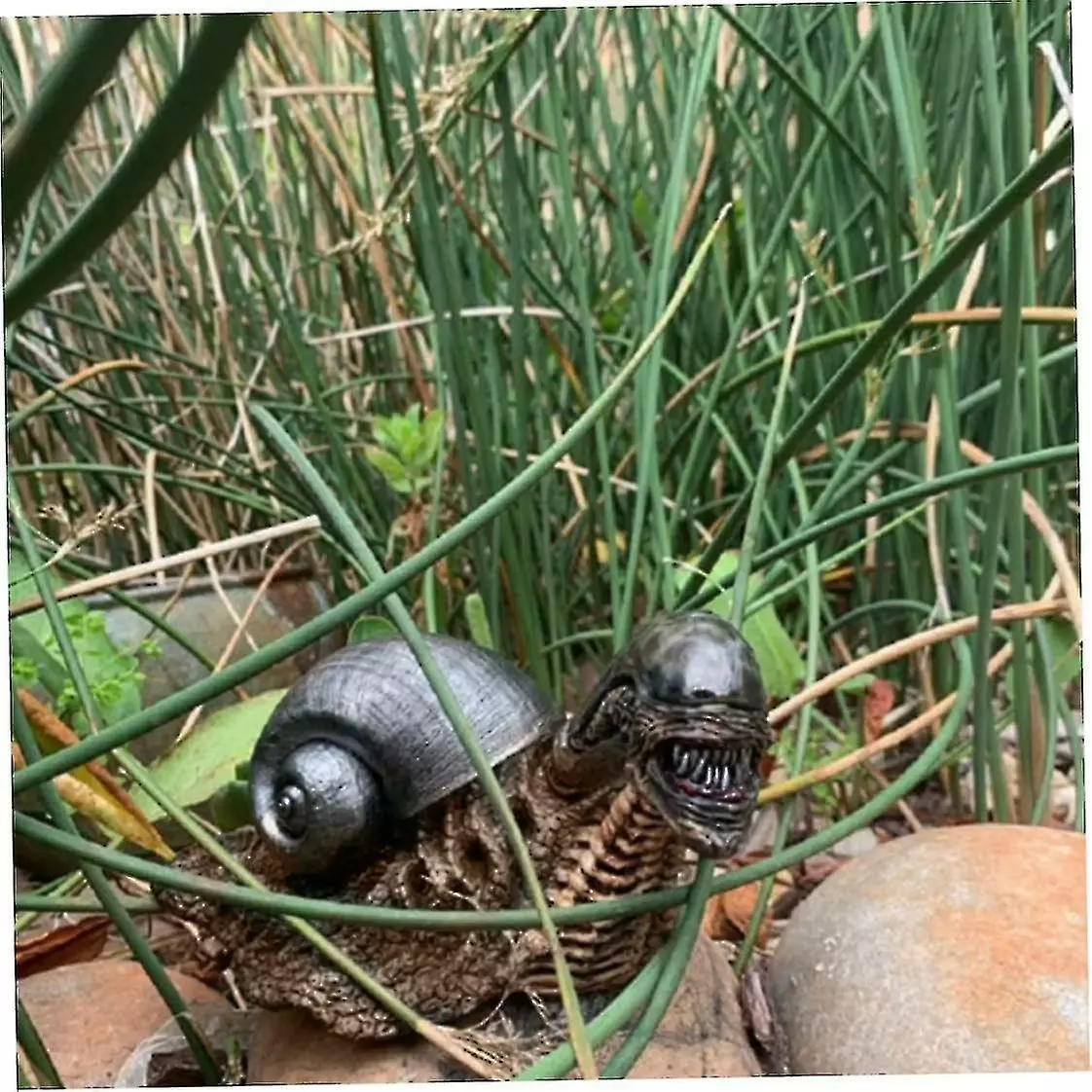 Unbranded Snail Statue Animal Statue Decoration Garden Ornaments Variation Snail Alien Innovative Interesting Garden Snail Statue For Garden Courtyard Yard Lawn 6 Unbranded Snail Statue Animal Statue Decoration Garden Ornaments Variation Snail Alien Innovative Interesting Garden Snail Statue For Garden Courtyard Yard Lawn - Image 4