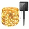 YT [2 Pack] Solar String Lights Outdoor, 12m 100 Led Waterproof Outdoor Solar String Lights 8 Modes Decoration Light For Garden, Patio, Yard, Home, Chris -Piha myymälä 645029267 max
