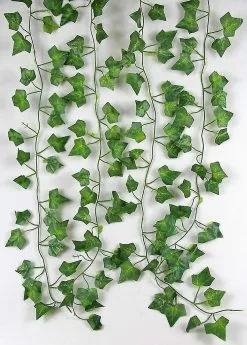 Gogerstar 2m 6.6 Feet Artificial Ivy Fake Foliage Leaf Flowers Plants Garland Garden Decoration