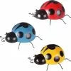 Unbranded 3pcs Patio Decorations Outdoor Metal Garden Art Wall Decor Fence Yard And Statues Outdoor Simulated Ladybug Figurines Metal Garden Wall Art Decoration -Piha myymälä 669048418 max