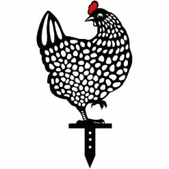 Unbranded 5pcs Chicken Decorative Handcraft Garden Statues, Garden Figurine Acrylic Chicken Decorative Handcra -Piha myymälä 679090327 max