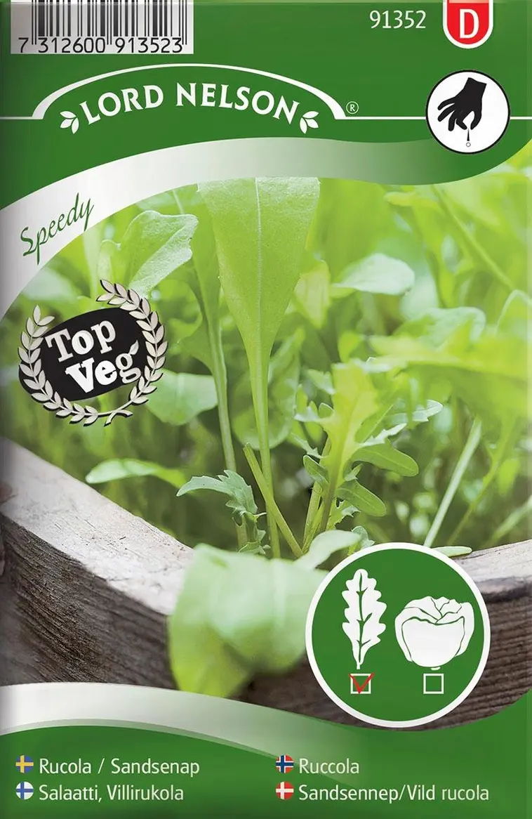 Nelson Garden Siemen Salaatti, Villirukola Speedy 3 Nelson Garden Siemen Salaatti, Villirukola Speedy
