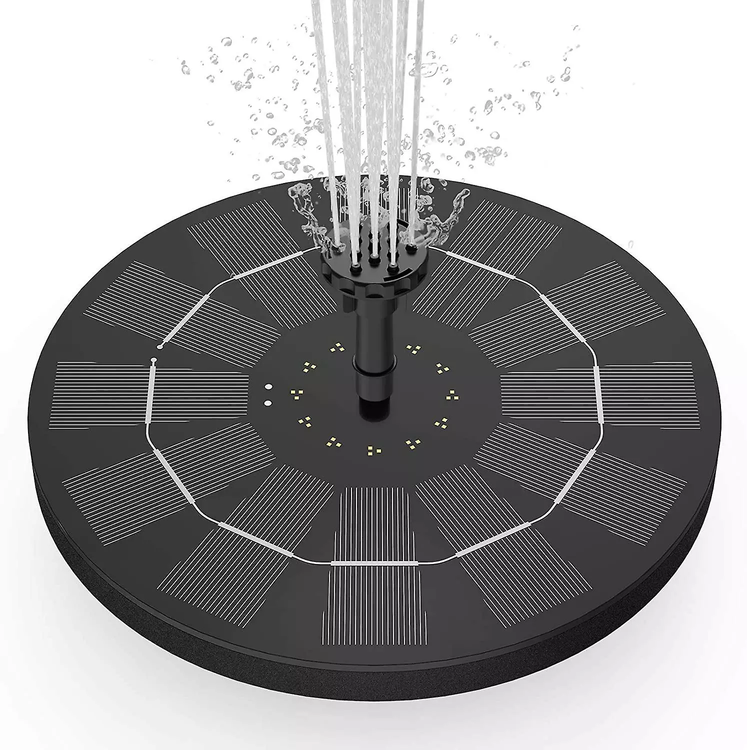 Unbrand Solar Fountain With 3.5w Solar Panel, Solar Pond Pump, 1200mah Built-in Battery Water Pump For Bird Bath Pond Garden. 3 Unbrand Solar Fountain With 3.5w Solar Panel, Solar Pond Pump, 1200mah Built-in Battery Water Pump For Bird Bath Pond Garden.