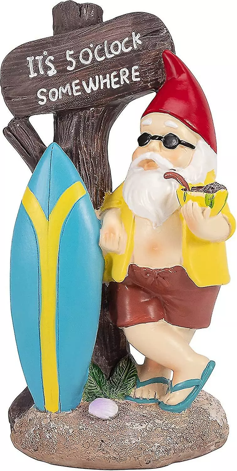 Unbranded Outdoor Garden Statue Garden Ornaments Surfer Gnome Resin Interactive Toy Weatherproof Indoor Outdoor 3 Unbranded Outdoor Garden Statue Garden Ornaments Surfer Gnome Resin Interactive Toy Weatherproof Indoor Outdoor