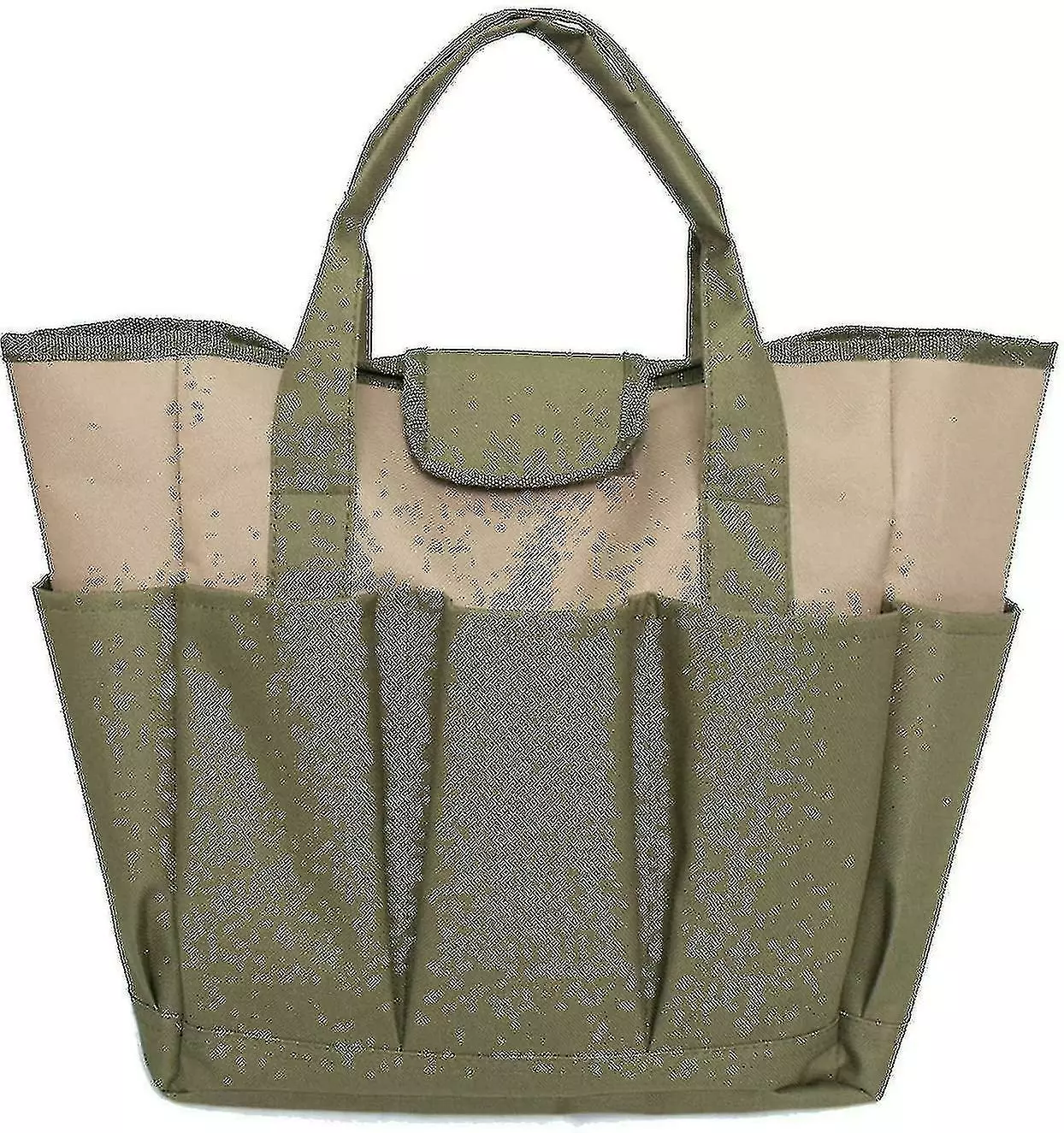 Unbranded Tool Bag Gardening Tote Bag Outdoor Multi Pocket Garden Tool Kit Organizer Bag Compact Hand Tool Gardeners Storage Bag (cream) 4 Unbranded Tool Bag Gardening Tote Bag Outdoor Multi Pocket Garden Tool Kit Organizer Bag Compact Hand Tool Gardeners Storage Bag (cream) - Image 2