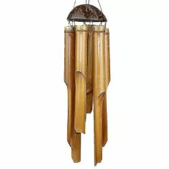 Unbranded Wind Chimes Bamboo, Great Sound, Decorative For The Garden And Balcony