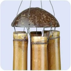 Unbranded Wind Chimes Bamboo, Great Sound, Decorative For The Garden And Balcony -Piha myymälä 718216313 max
