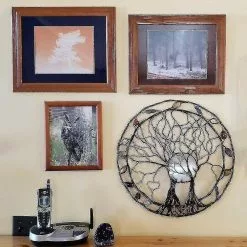 Unbranded Zk-metal Wall Hanging Art Sculpture Garden Yard Tree Of Life Dcor -Piha myymälä 718219949 max