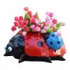 Unbranded Metal Ldybug Flower Pot Mini Animal Ladybugs Desktop Ornament Colorful Decorative Outdoor Garden Yard Lawn Decor -Piha myymälä 733860178 max