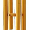 Hakuna Outdoor Wind Chimes Dark Tone 24 Inch 4 Rust-proof Aluminum Tube Wooden Metal Outdoor Garden Terrace Balcony And Home Decoration -Piha myymälä 750678754 max