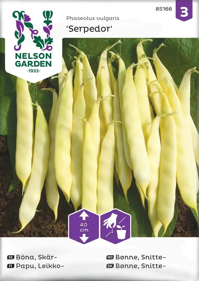 Nelson Garden Siemen Papu, Leikko-, Serpedor 3 Nelson Garden Siemen Papu, Leikko-, Serpedor