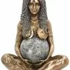 Unbranded Gaia Millennium Gaia Statue Mother Earth Gaia Art Statue Mother Earth Goddess Statue Easter Gift Garden Decorations Outdoor Decoration (copper)