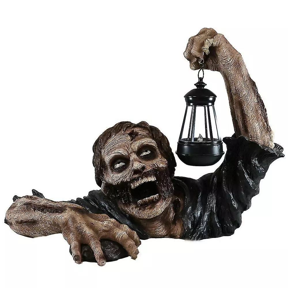 Unbranded Party Garden Decoration Ground Breaking Zombie Skeleton Lantern Props Ornament 3 Unbranded Party Garden Decoration Ground Breaking Zombie Skeleton Lantern Props Ornament