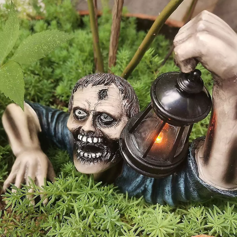 Unbranded Party Garden Decoration Ground Breaking Zombie Skeleton Lantern Props Ornament 5 Unbranded Party Garden Decoration Ground Breaking Zombie Skeleton Lantern Props Ornament - Image 3