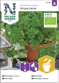 Nelson Garden Siemen Persilja, Grüne Perle, Luomu