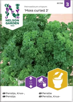 Nelson Garden Siemen Persilja, Moss Curled 2