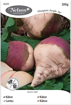 Nelson Garden Siemen Lanttu, Champion Purple Top 100 G